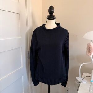 J. Crew Navy roll neck Sweater - Women